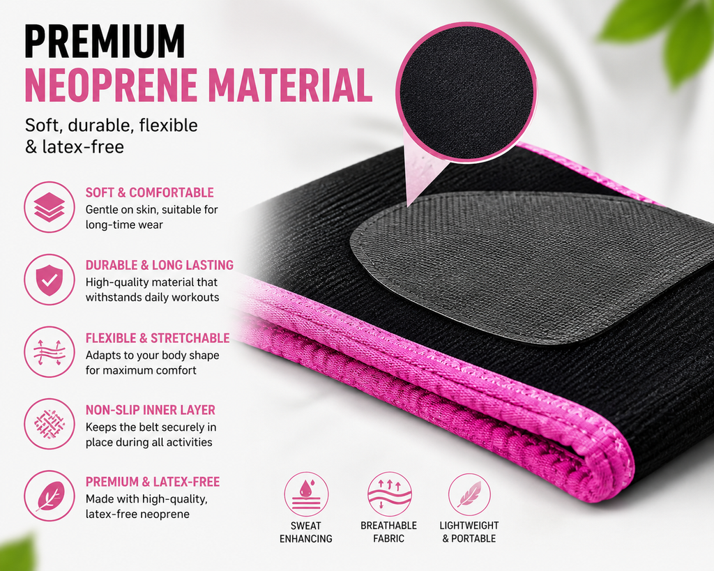 Adjustable Waist Trimmer Belt