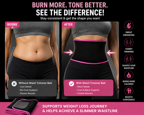 Adjustable Waist Trimmer Belt